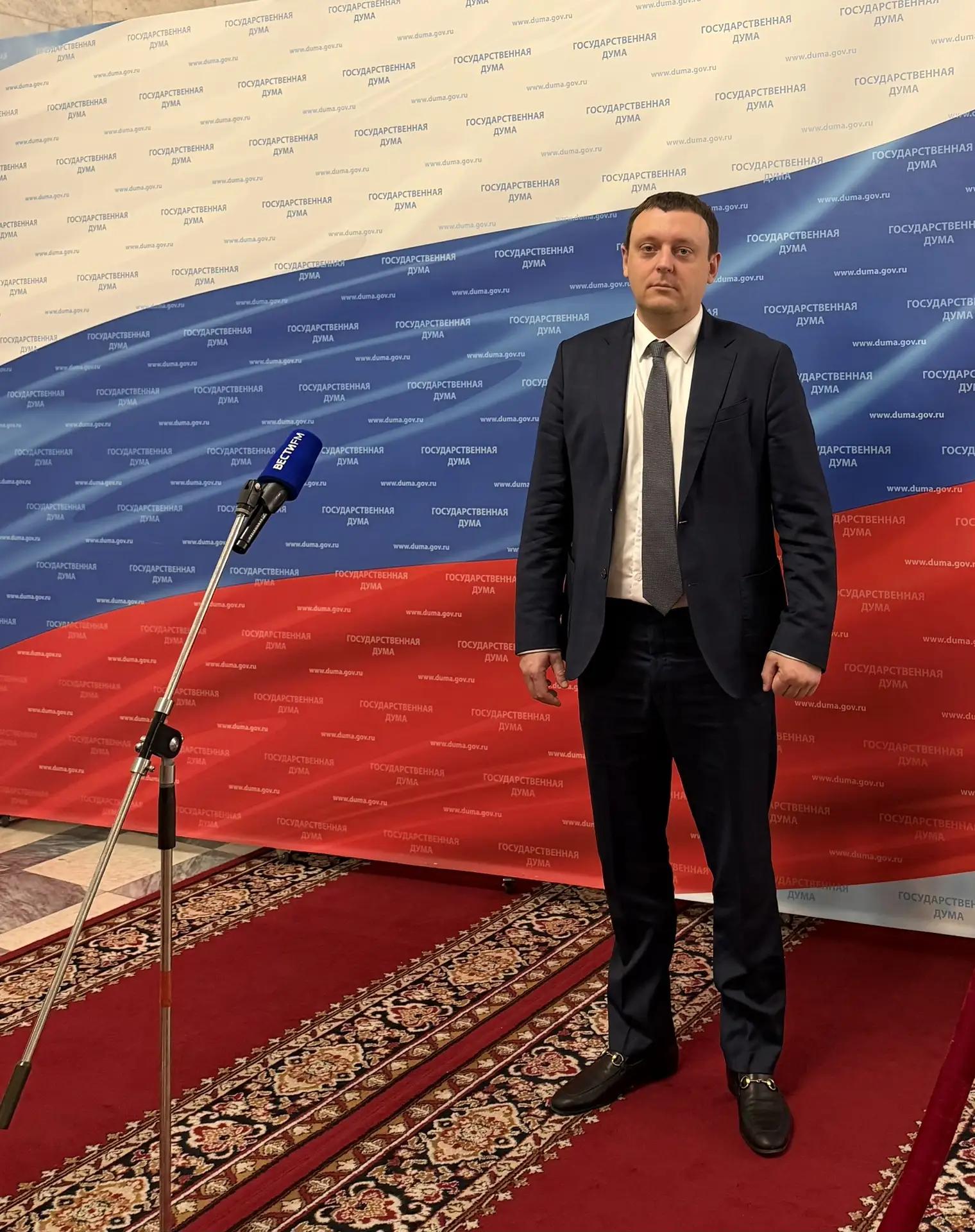 Интервью в Государственной Думе